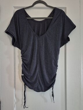 Lululemon Power Class Tee In Dark Blue